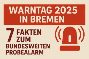 Warntag 2025 in Bremen: 7 wichtige Fakten zum großen Probealarm am 5. April